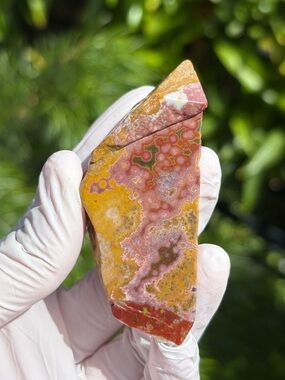 Ocean Jasper Crystal Freeform - Polished OBJ - Sea Jasper